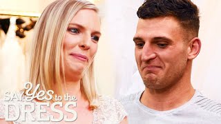 Entourage Tells Bride She Looks Like A "Grandma" In Wedding Dress | Say Yes To The Dress UK