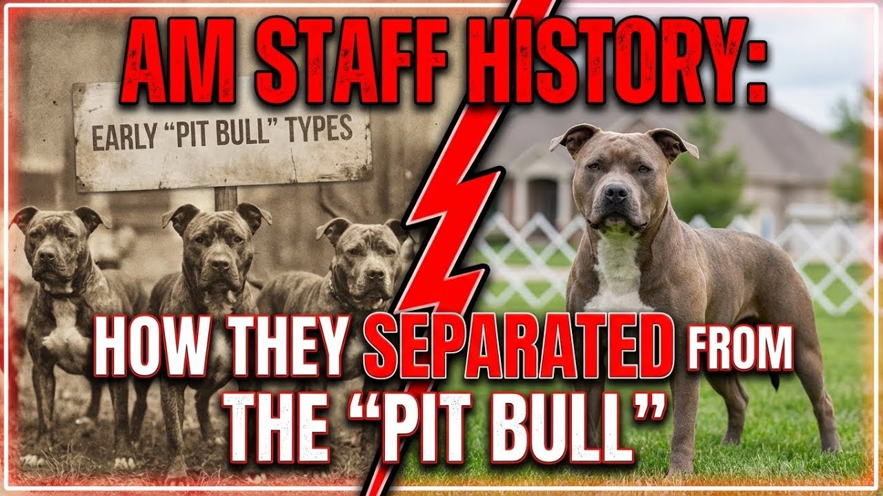 One Breed, Two Paths: The Untold Story Behind the American Staffordshire Terrier