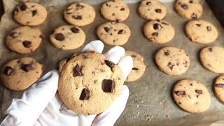 طريقة عمل كوكيز الشوكولاتة اقتصادي ومقرمش احسن من الجاهز ? how to make perfect chocolate cookies