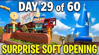 Slinky Dog & Surprise Opening Of Disney's Animation Courtyard! The 60 Day Disney Challenge Day 29!