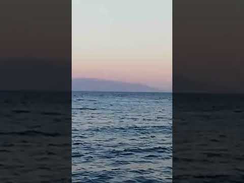 Uçmakdere Sahili Gün Batarken