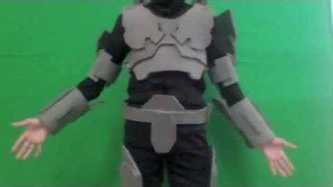 Foam Halo Armor Part 3 (basic shape with NO DETAILS YET)