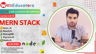 🔴 Live Class Mern Stack Development | Urdu | Hindi | Lecture 25 | Asad mukhtar #react #javascript