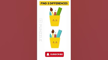 Can You Find 3 Differences #718