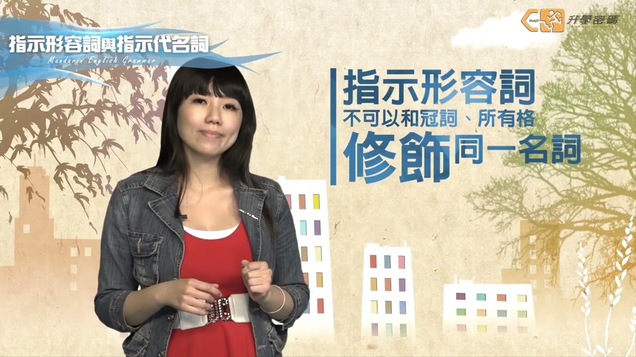 【升學密碼】國中英文 文法_指示詞