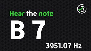 Hear the Note: B 7