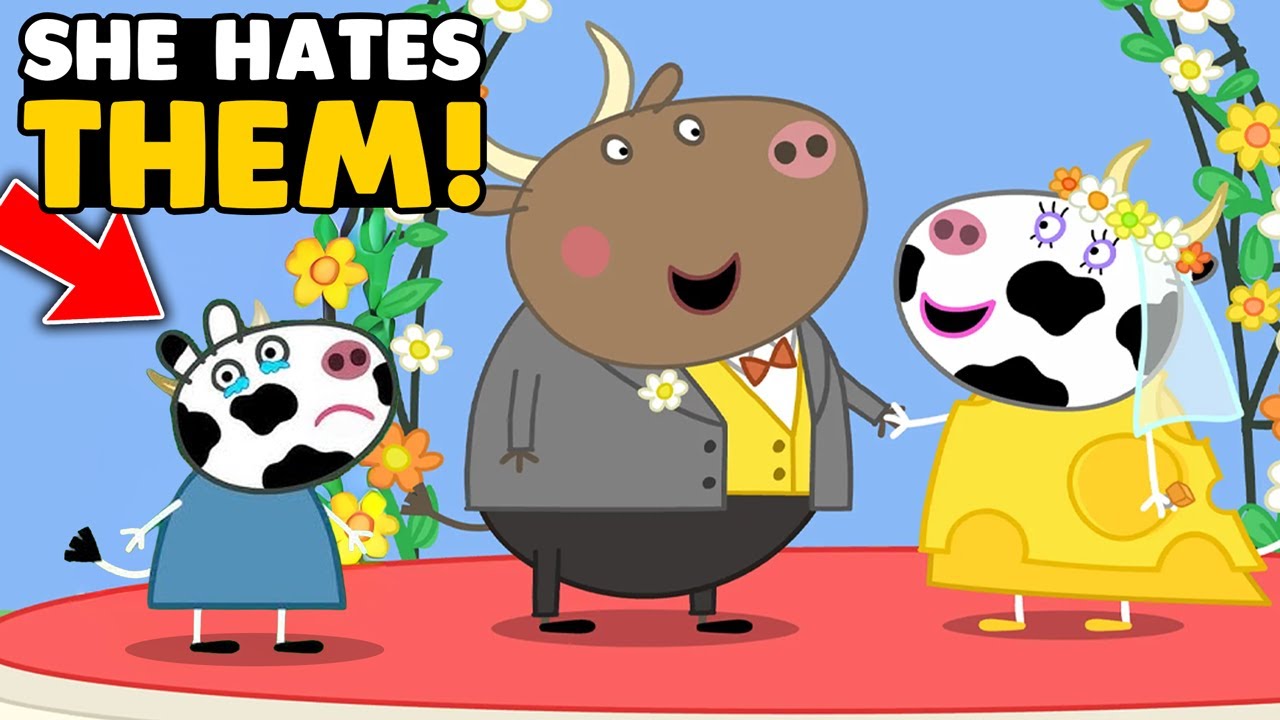 The Sad and Tragic STORY of Carol Cow! PEPPA PIG