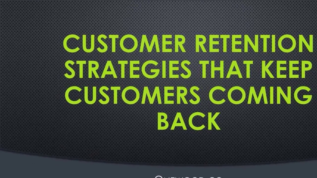 Customer Retention Strategies That Keep Customers Coming Back - YouTube