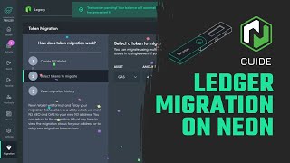 How to migrate NEO & GAS tokens to Neo N3 using Ledger on Neon Wallet screenshot 4