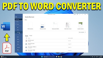 How To Convert PDF to Word Document - Quick Fix