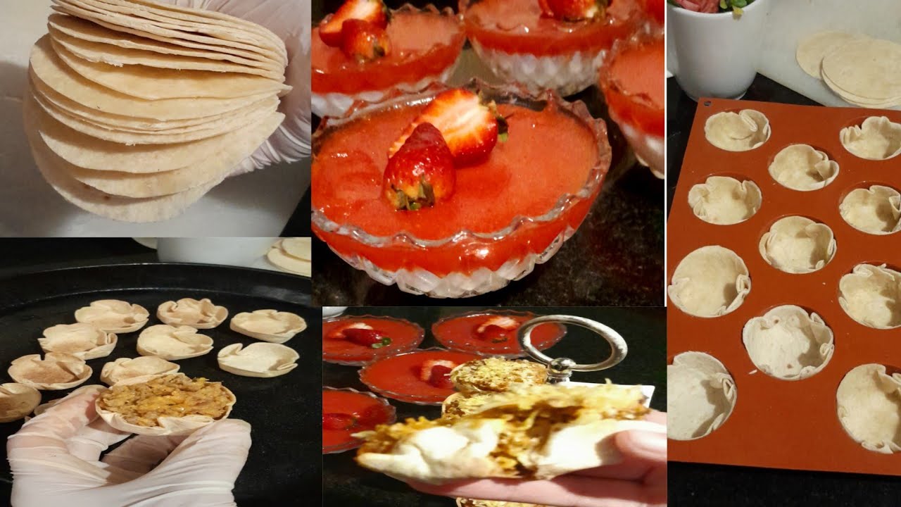 تحلية ومملحة بخبز طاكوس  وصفات سهلة وسريعة 