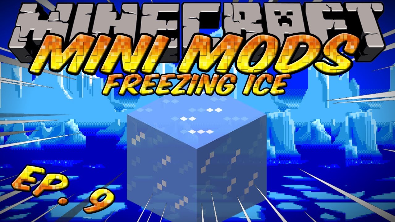 Minecraft Mods - FREEZE TIME Mod ! Stop Mobs , TNT , Sand & Water ! 