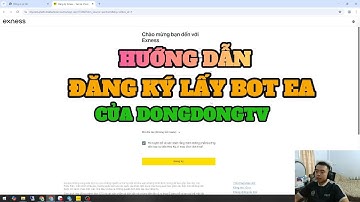 HƯỚNG DẪN LẤY BOT EA AUTO TRADE CỦA DONGDONGTV - FOREX DONGDONG TV
