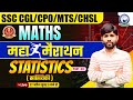 Ssc cgl  cpo  mts  chsl  maths maha marathon  statistics part03  by pk sir kgs
