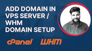 How to Add Domain to VPS - Connect Domain to WHM, cPanel and VPS Step-by-Step - Hellotechindia