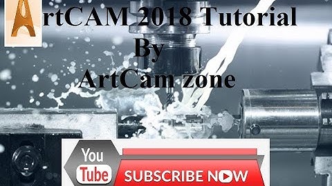 ArtCAM tutorial-How to make a 3D rotary design-By ArtCam zone