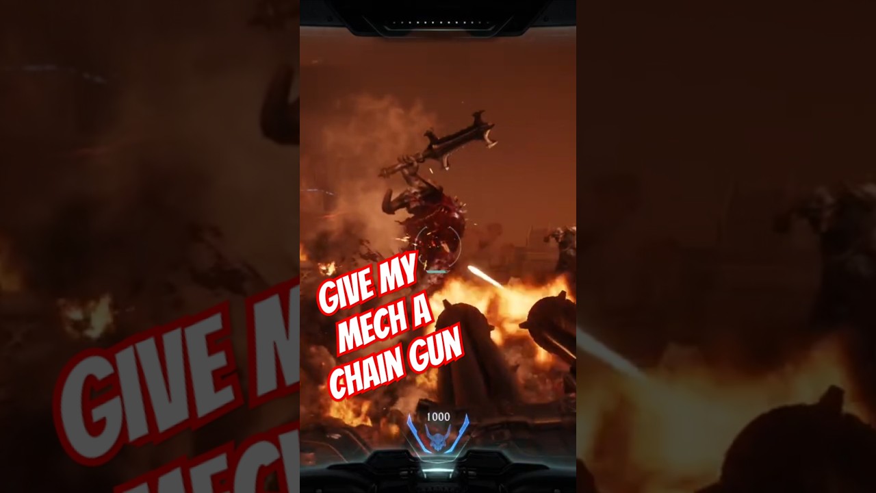 My mech gets a chain gun in 