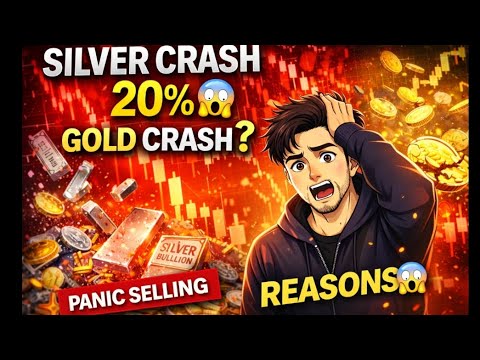 Silver Gold Crash Explained 😱 | Panic Selling ?| Reasons & Strategy ...