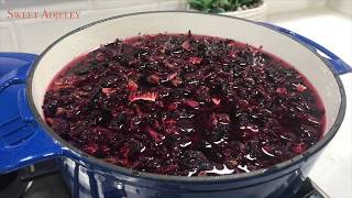 AUTHENTIC GHANA SOBOLO | ZOBO DRINK | HIBISCUS TEA | BISSAP DRINK | HEALTHY IMMUNE SYSTEM DRINK