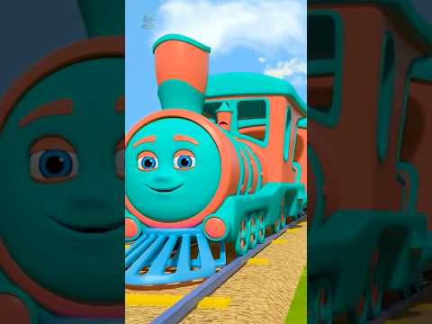 Wheels on the Train #shorts #explore #cartoon #ytkids #trending #viral