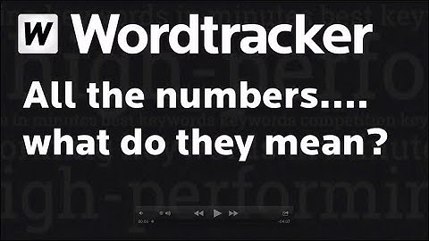 What do Wordtracker