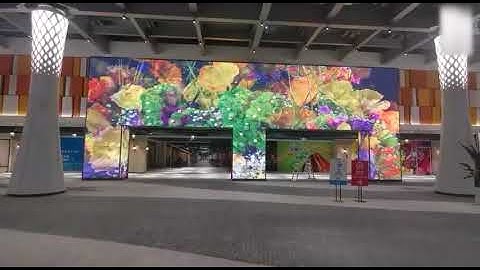 Airport Indoor Fine Pitch LED Video Wall