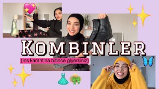Kombinler (Karantina bitince giymelik) 🙆🏼‍♀️💖