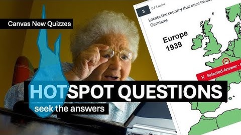 Hot Spot Questions in Canvas New Quizzes