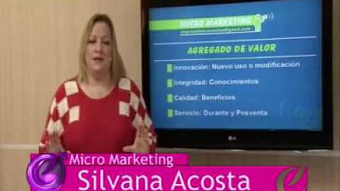 Micro Marketing con Silvana Acosta "Agregado de Va...