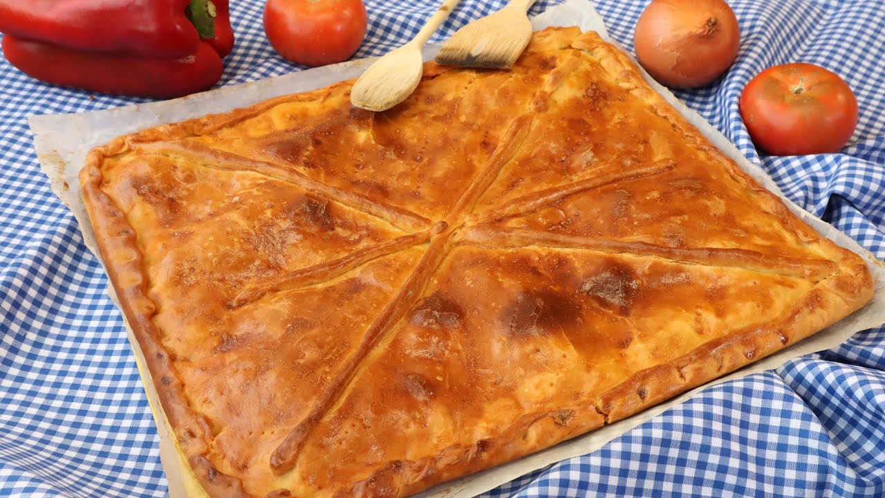 EMPANADA DE ATUN 🍕 con MASA FÁCIL 👍🏻 Y RÁPIDA de preparar.