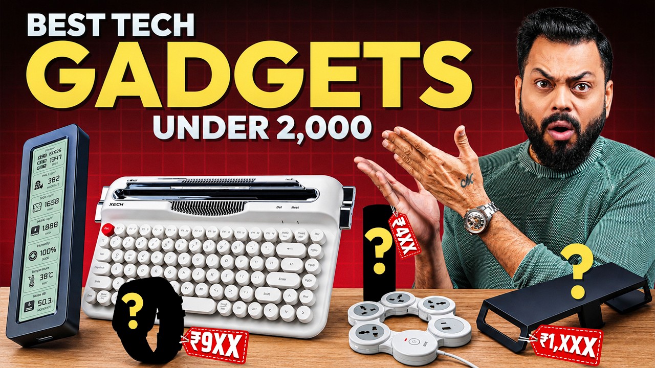Top 6 Crazy Tech Gadgets You Must Buy! ⚡ From ₹499 | 2026