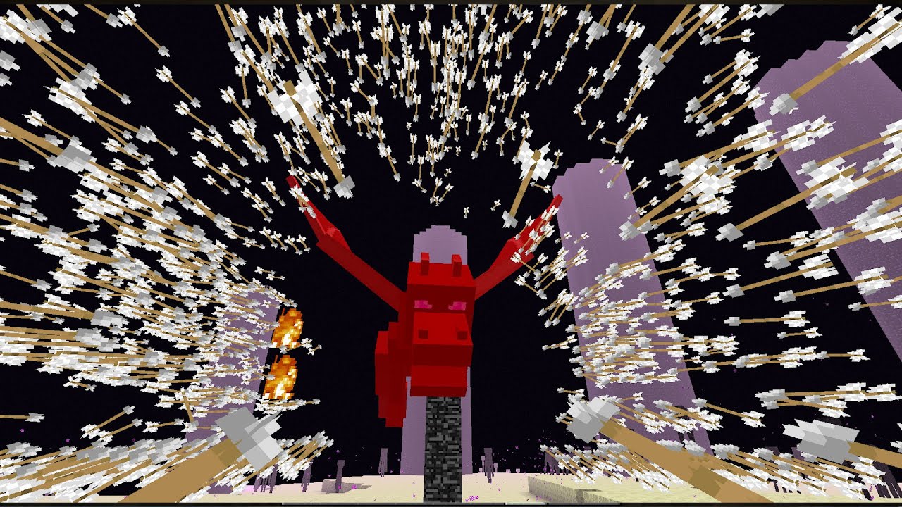 【MODマイクラ】時間を止めれば素手でエンドラも余裕っしょ!?ｗ【赤髪のとも:あかがみん】