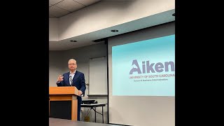 Guest Speaker Arthur Holst at USC Aiken on April 3 2024 on Business Success
