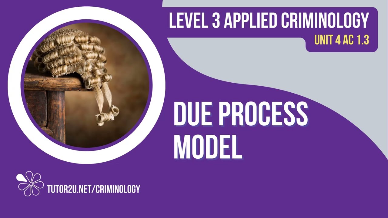 Due Process Model WJEC Criminology Unit 4 AC 1 3 Revision YouTube Due Process Model WJEC Criminology Unit 4 AC 1 3 Revision YouTube