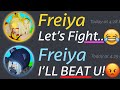 When Freiya Meets Brawler Freiya.. (Roblox BedWARS)