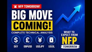 NFP TOMORROW: THE BIG MARKET MOVE IS COMING! | DXY, GBPUSD, USDJPY & USOIL ANALYSIS