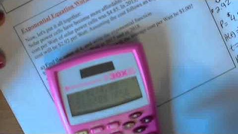 Week 4: Last Exponential Equation Word Problems, part 1