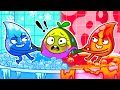 🛁 Hot or Cold Bath Is the Best for Baby Avocado?🧊🔥 || Funny Stories for Kids by Pit & Penny 🥑✨