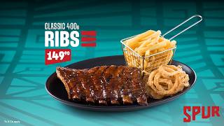 400g Succulent Spur Pork Ribs and any delicious side for only R149.90. screenshot 4