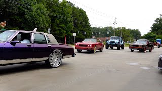 WhipAddict: Linked Up With the STR Car Club! 2 Monte Carlo SS's, 3 Box Chevys & 1 Jeep Wrangler