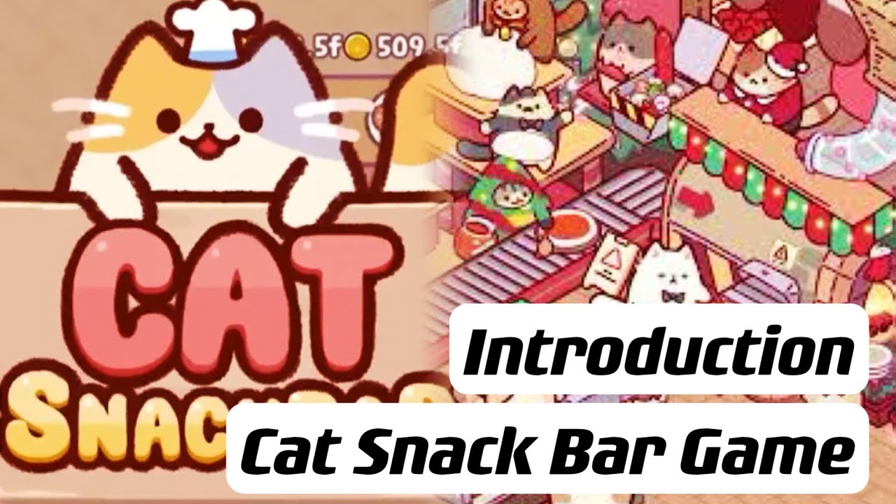 Get Ready for a Feline Feast Cat Snack Bar Gameplay Preview YouTube