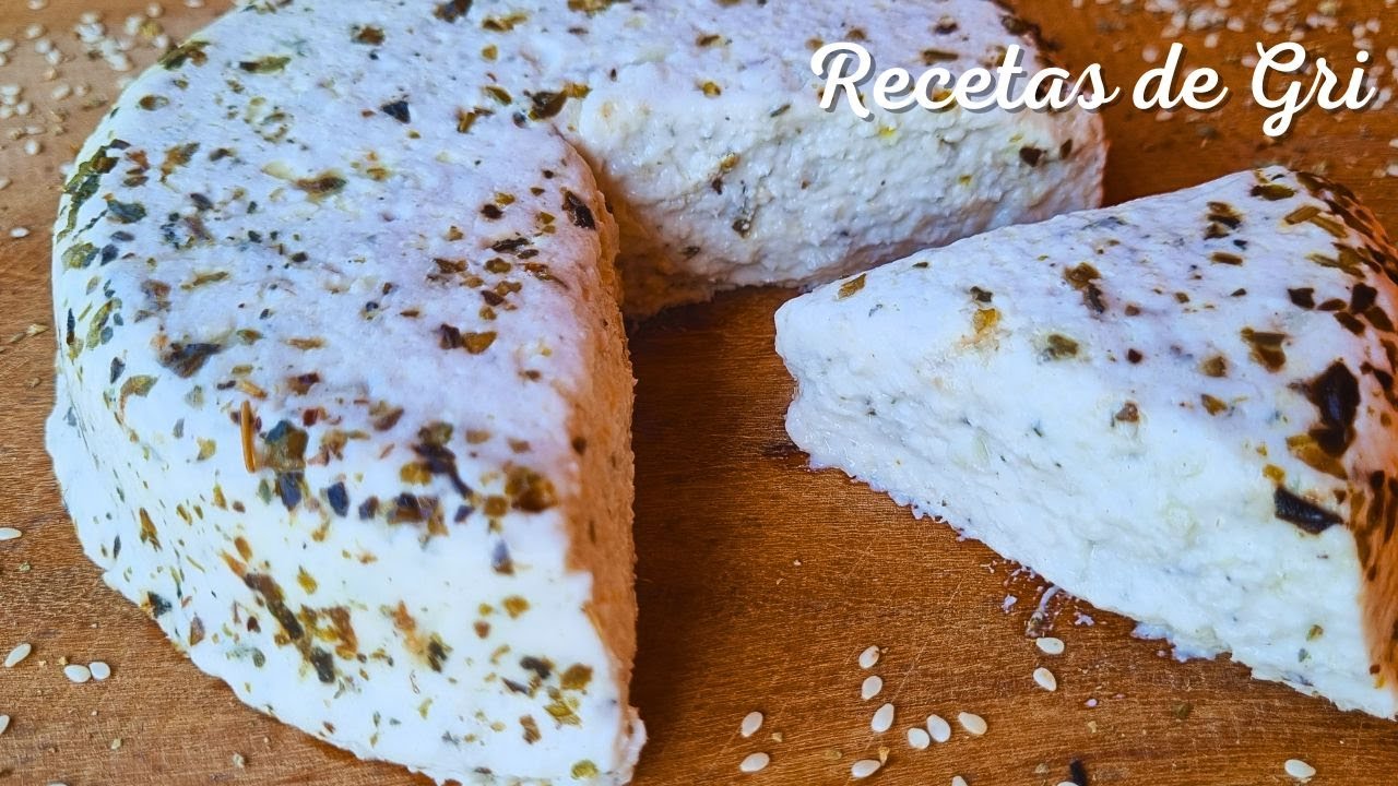 Cremoso QUESO de Sesamo. No tiene Colesterol !! Es Rico en Calcio y