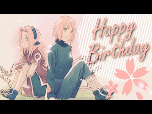 Congratulations! ] 3/28 is Sakura Haruno's birthday!