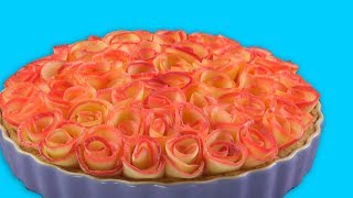 Пирог С Розами Из Яблок: Простейший Рецепт Роскошного Десерта