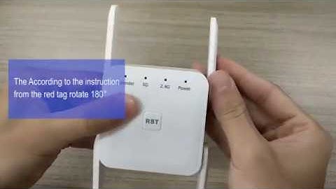 1200MBPS-C-WIFI BOOSTER INSTALLATION VIDEO