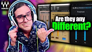 Ultimate Showdown: WAVES Ultramaximizers L4 vs L3 vs L2