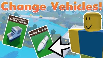 HOW TO GET BETTER *LAND* AND *AIR* VEHICLES IN NOOB ARMY TYCOON!! (Tutorial) - Roblox