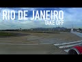 🛬Crazy take off from Rio de Janeiro Galeao airport by Brasil Avianca A320