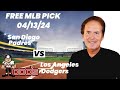 MLB Picks and Predictions - San Diego Padres vs Los Angeles Dodgers, 4/13/24 Free Best Bets & Odds