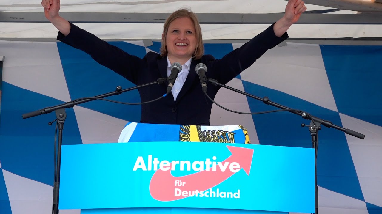 "Sicherheit für Bayern" - Katrin Ebner-Steiner - AfD Bayern Demo München